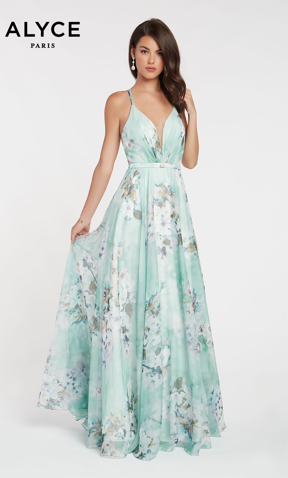 blossom prom dress