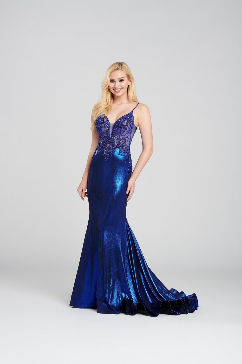 ellie wilde light blue prom dress