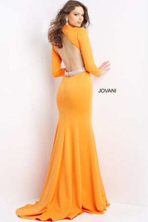 Jovani 07392 prom dress images.  Jovani style 07392 is available in these colors: Turquoise, Black, Orange, Royal.