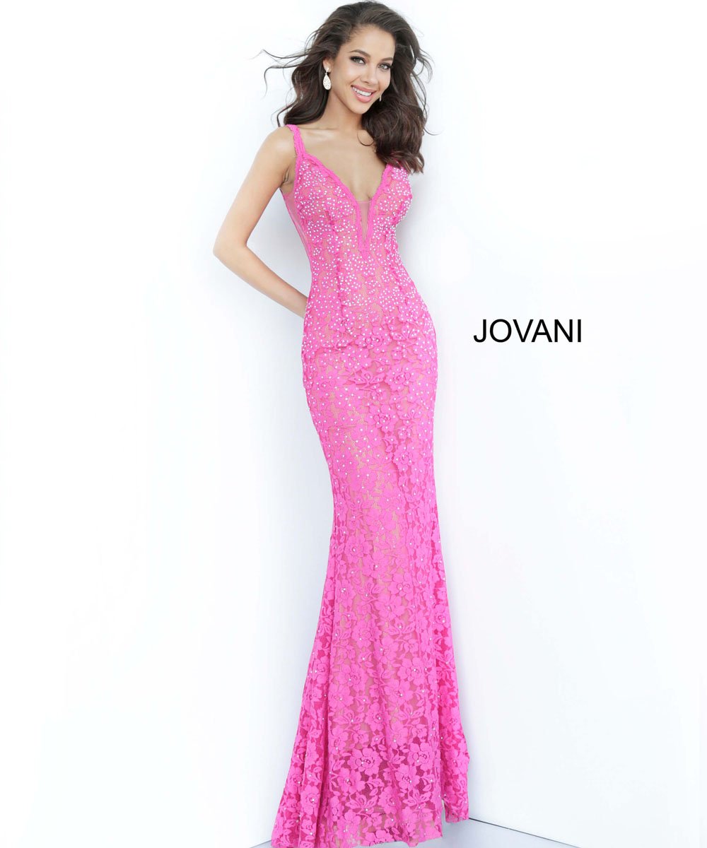 jovani blush pink dress