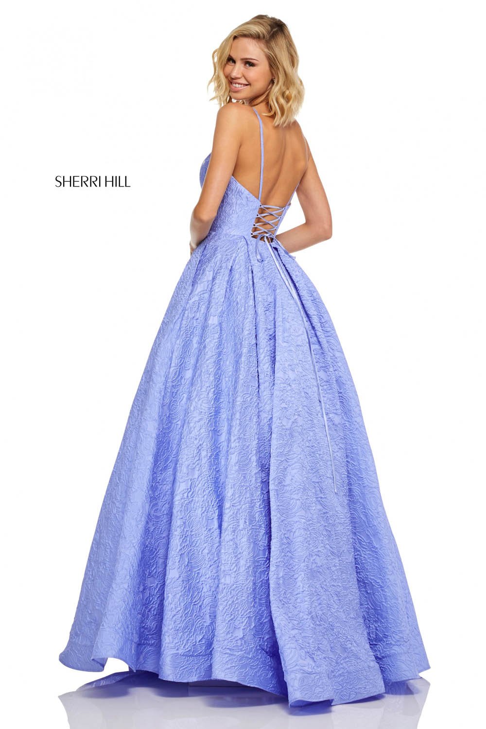 sherri hill periwinkle