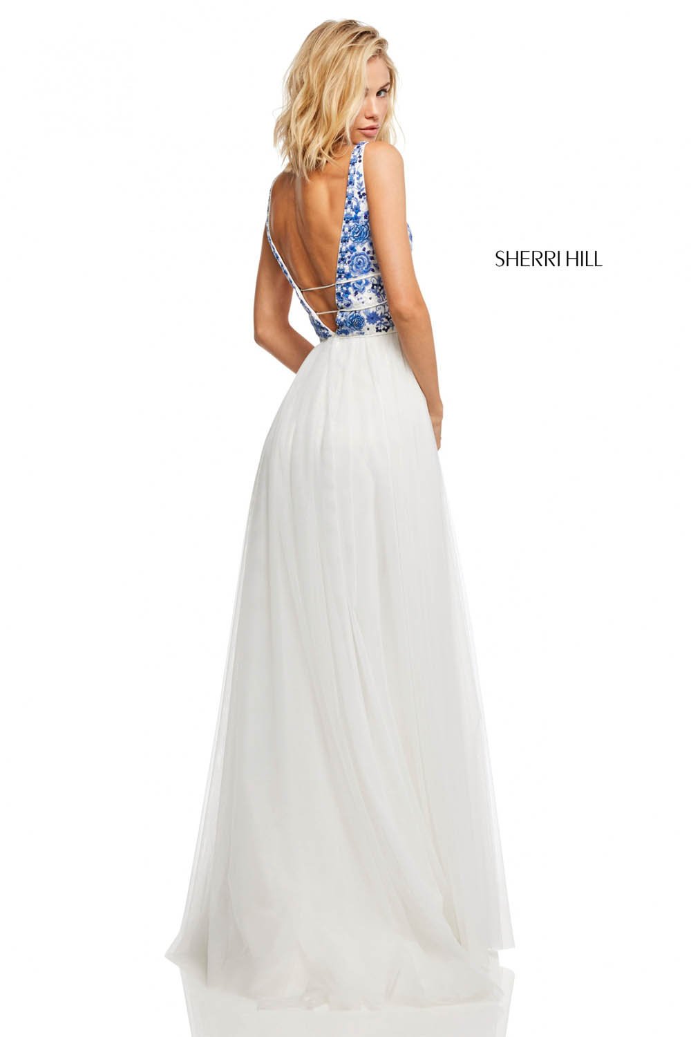 sherri hill ivory