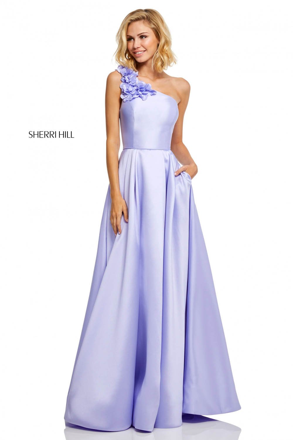 sherri hill lilac dress