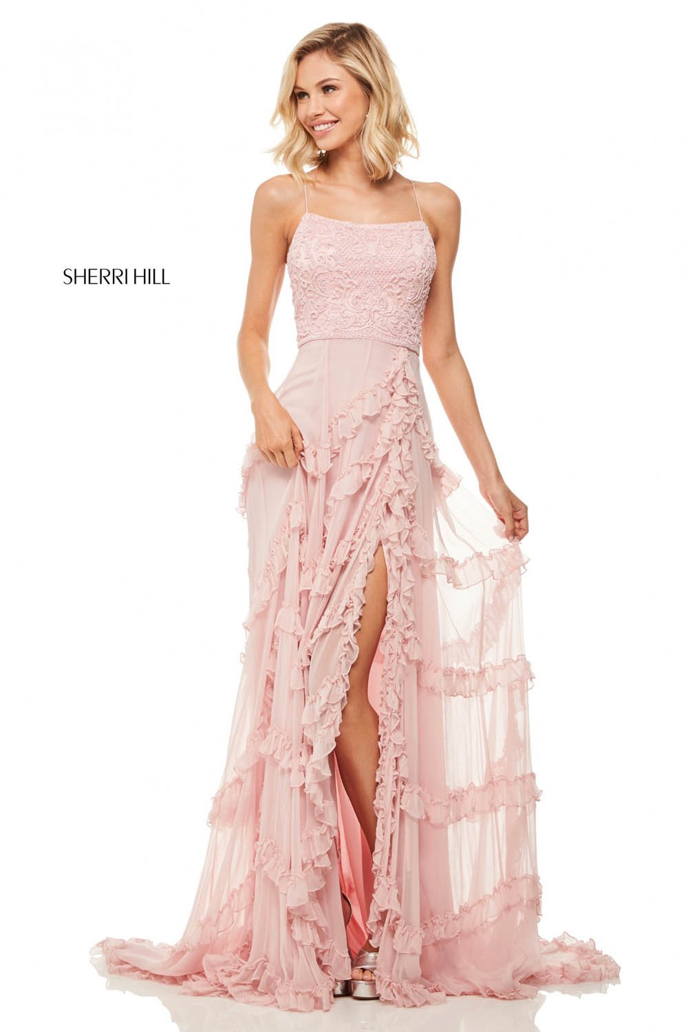 sherri hill prom dresses pink