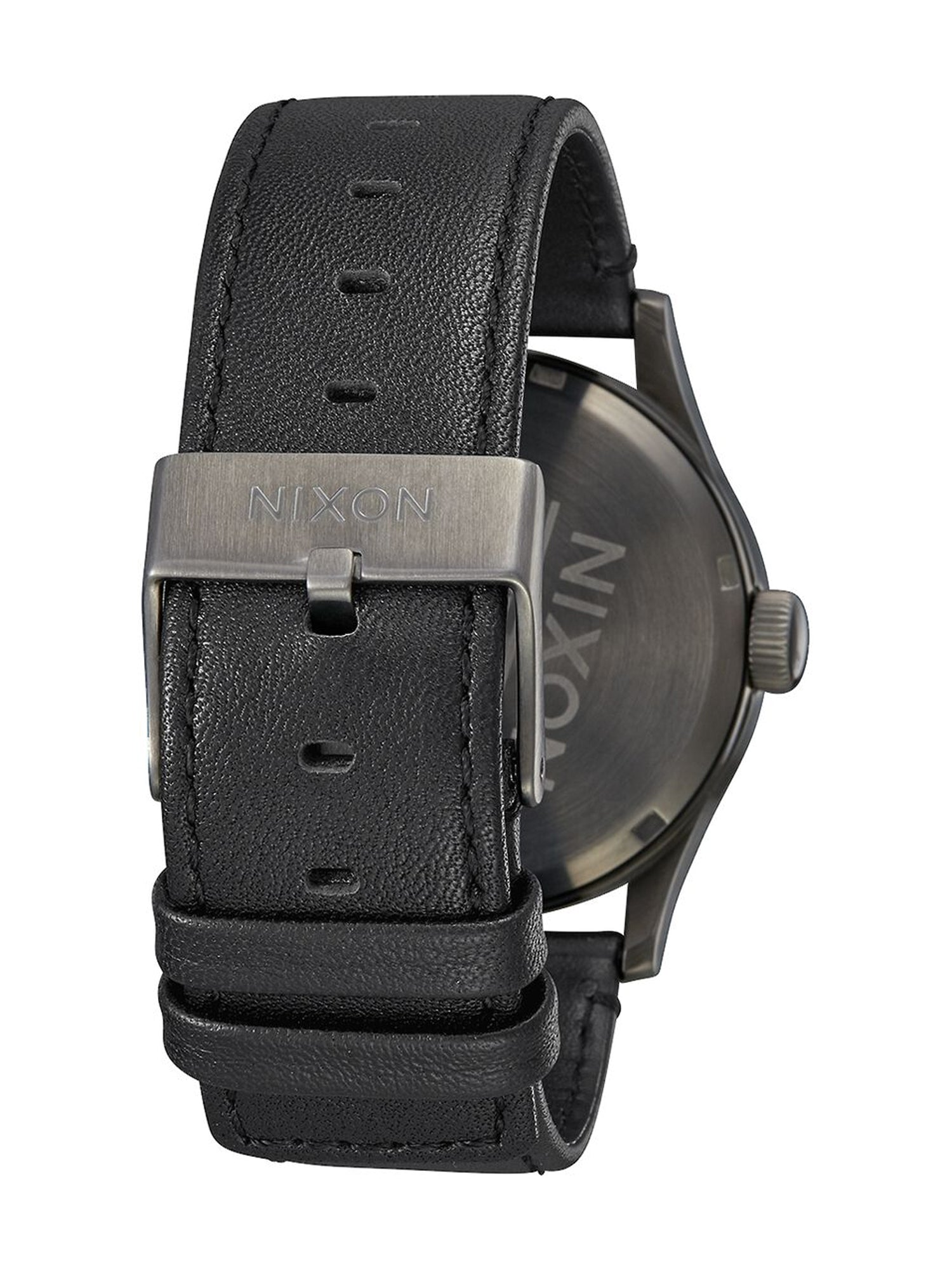 Nixon Sentry Leather Watch