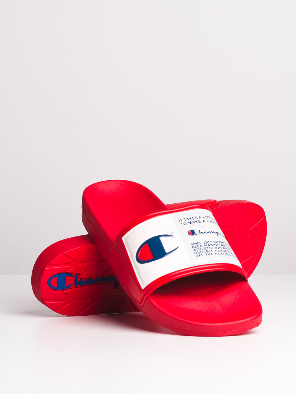 MENS IPO JOCK - RED SLIDES - CLEARANCE 