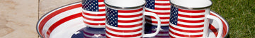 Stars and Stripes Enamelware