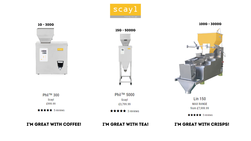 Scayl packing and sealing machines guide for coffee roasters or packing solutions