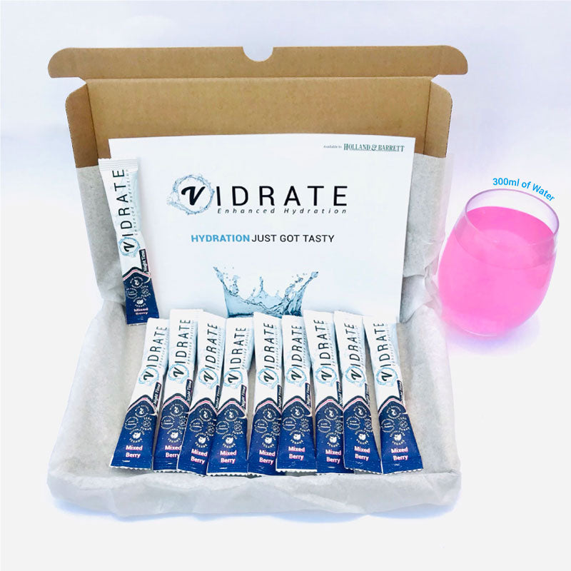 Product Name: ViDrate Night TimeProduct Info: ViDrate Night Time Drink SachetsDelivery: £2.99 - Free UK Delivery on orders over £20  Product Description:  Exciting new product launch! ViDrate now comes in a Night Time version, designed to help you sleep a