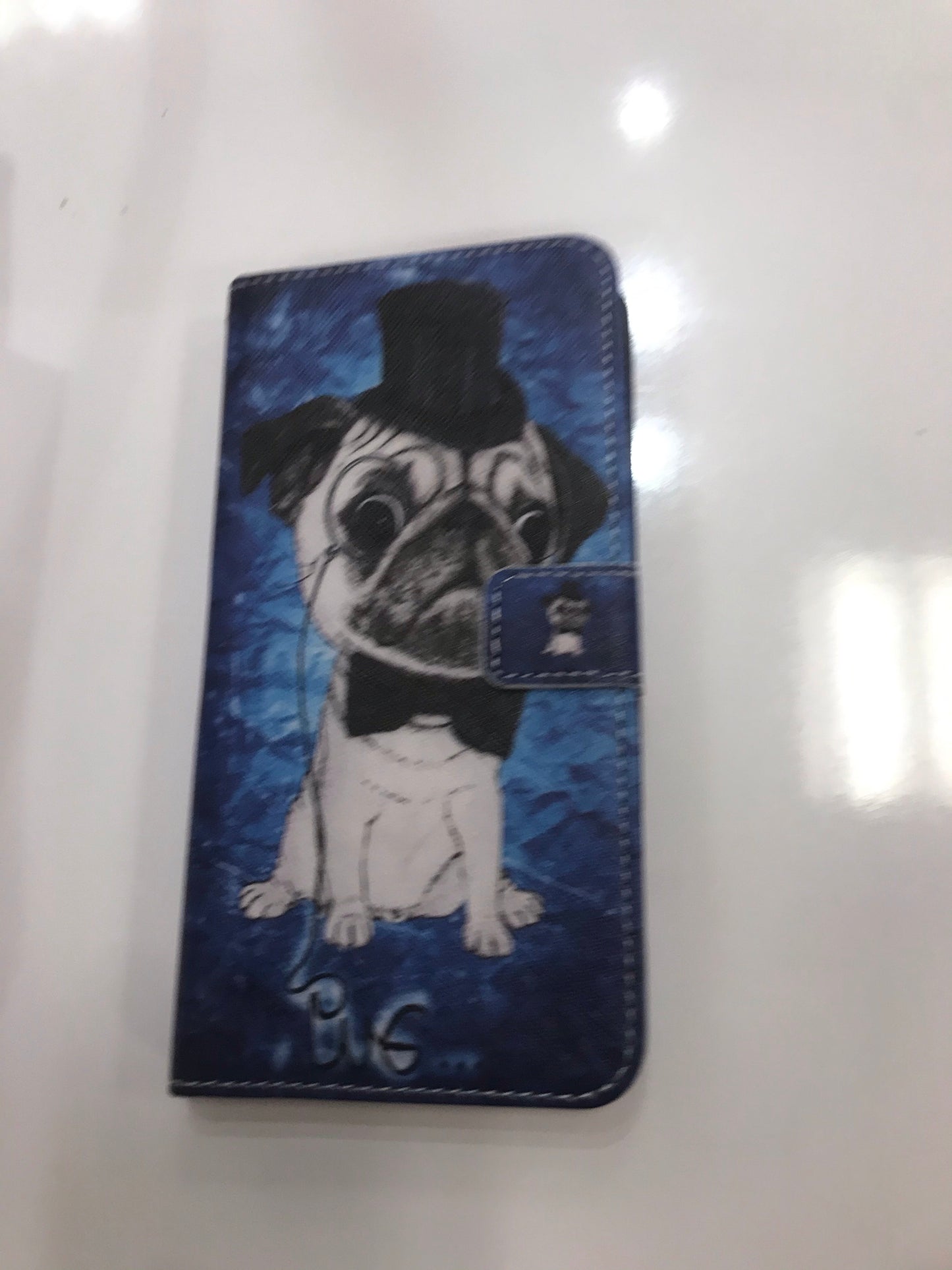 Classy Pug iPhone Wallet