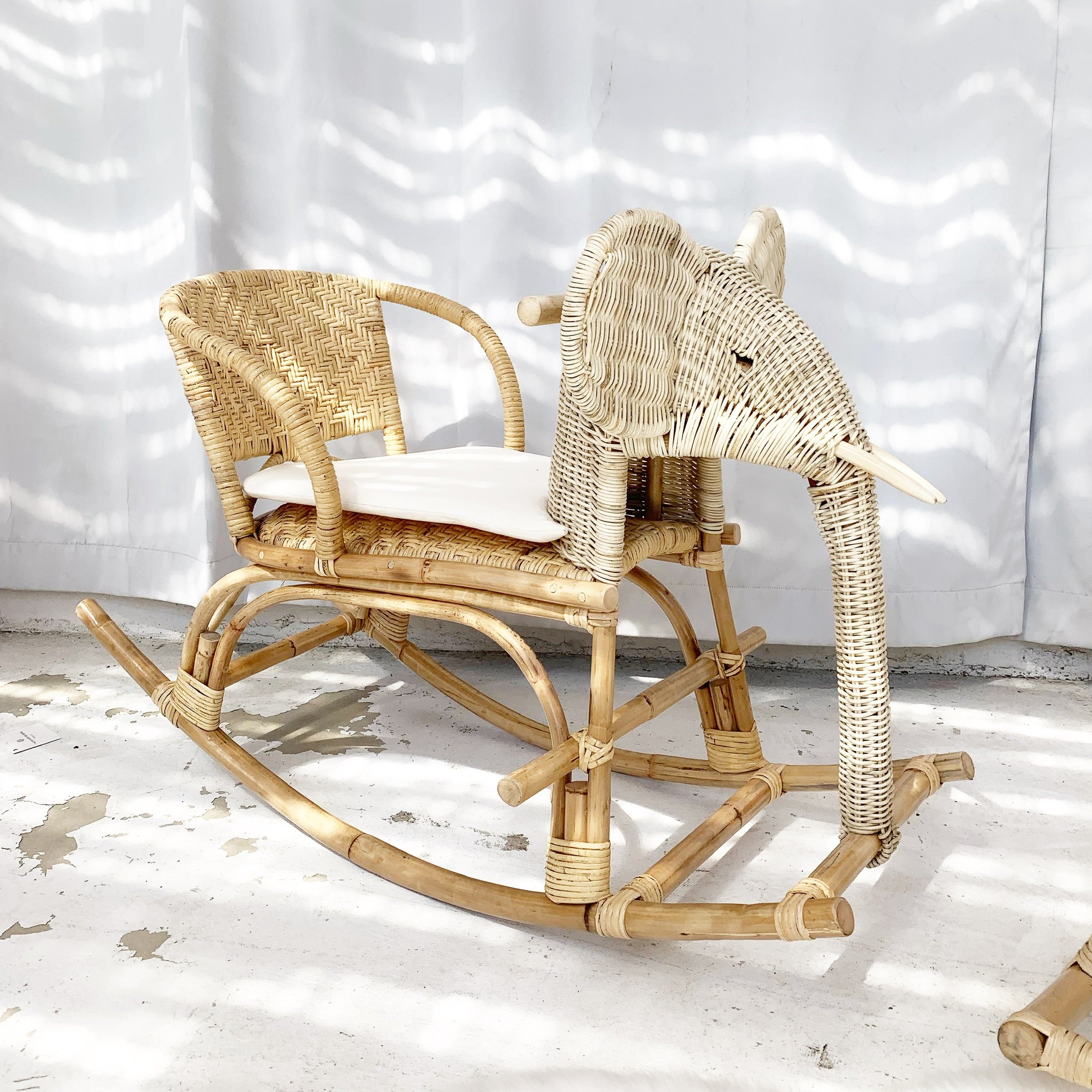 childrens elephant rocking chair