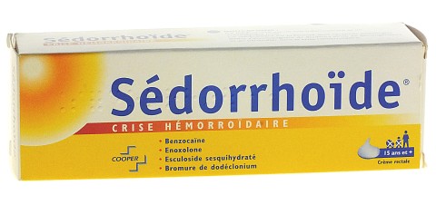 crème anti-hémorroïde