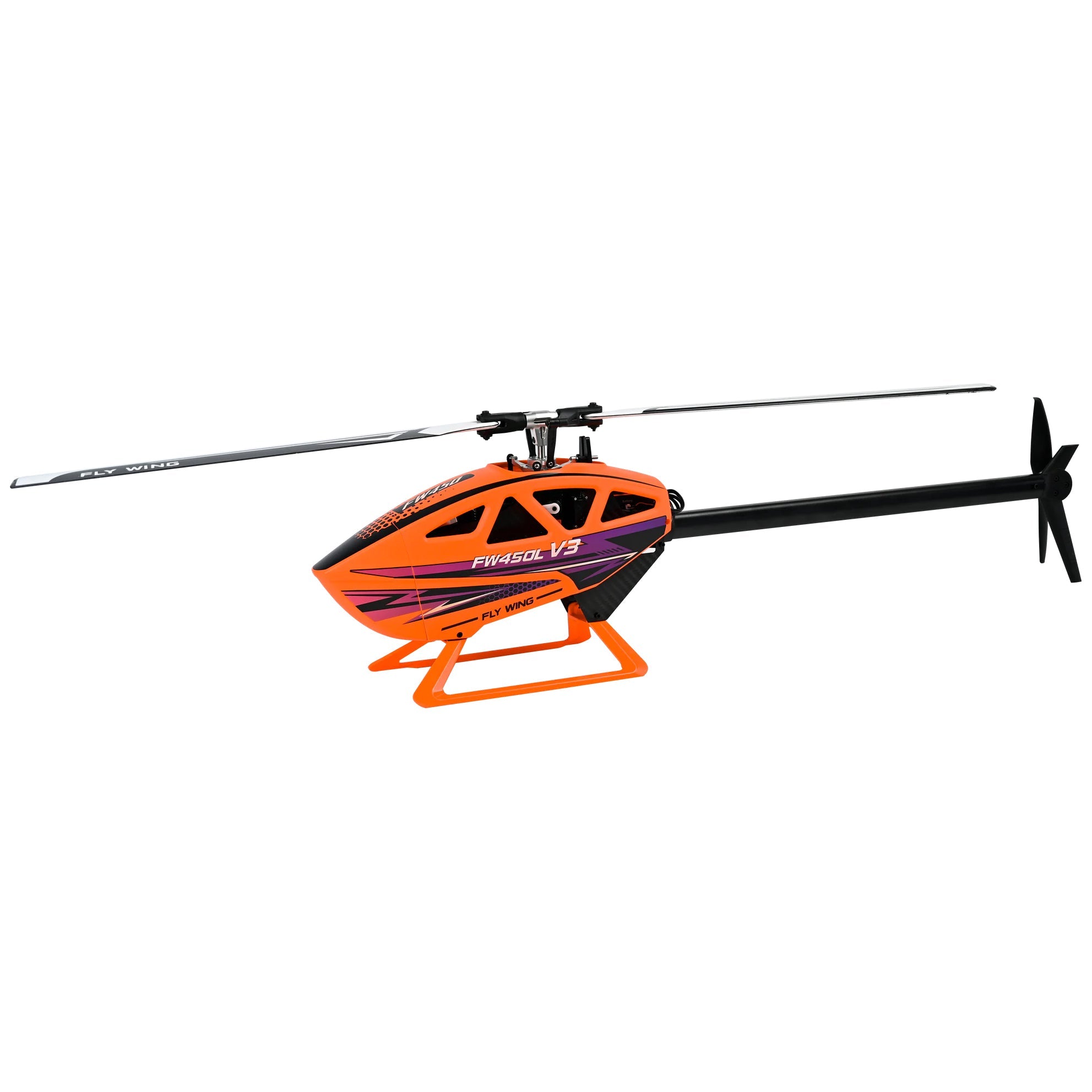 FW450 V3 Helicopter w/ H1-GPS Flight Controller ARTF (Orange) (w/o Battery and Charger) - HDRC Wholesale product image