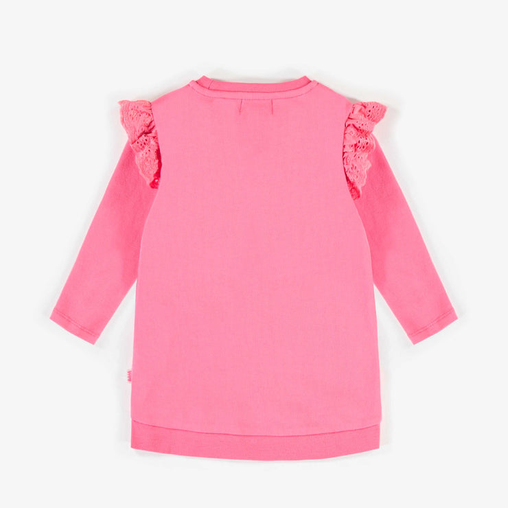 Robe Rose En Coton Francais Bebe Fille Souris Mini Souris Mini