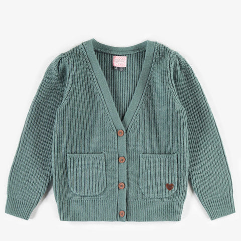 Boys green shop cardigan