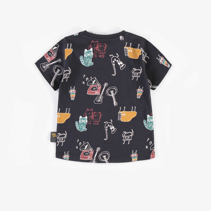 Souris Mini T Shirt Noir A Motifs Bebe Garcon Souris Mini