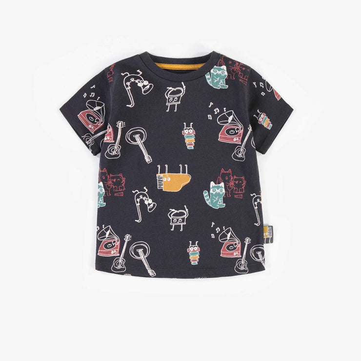 Souris Mini T Shirt Noir A Motifs Bebe Garcon Souris Mini