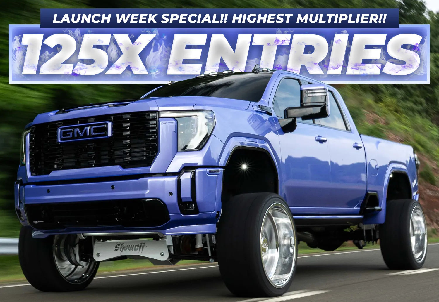 WIN THIS 2025 GMC DENALI 2500 DURAMAX + $50,000!!