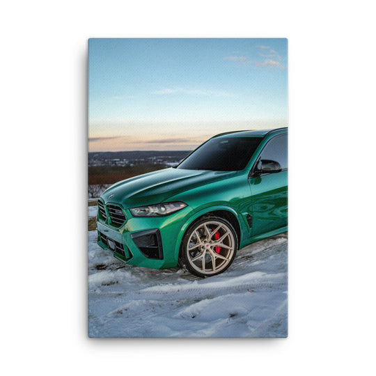 LGND44 Snowy Views Canvas Image 1