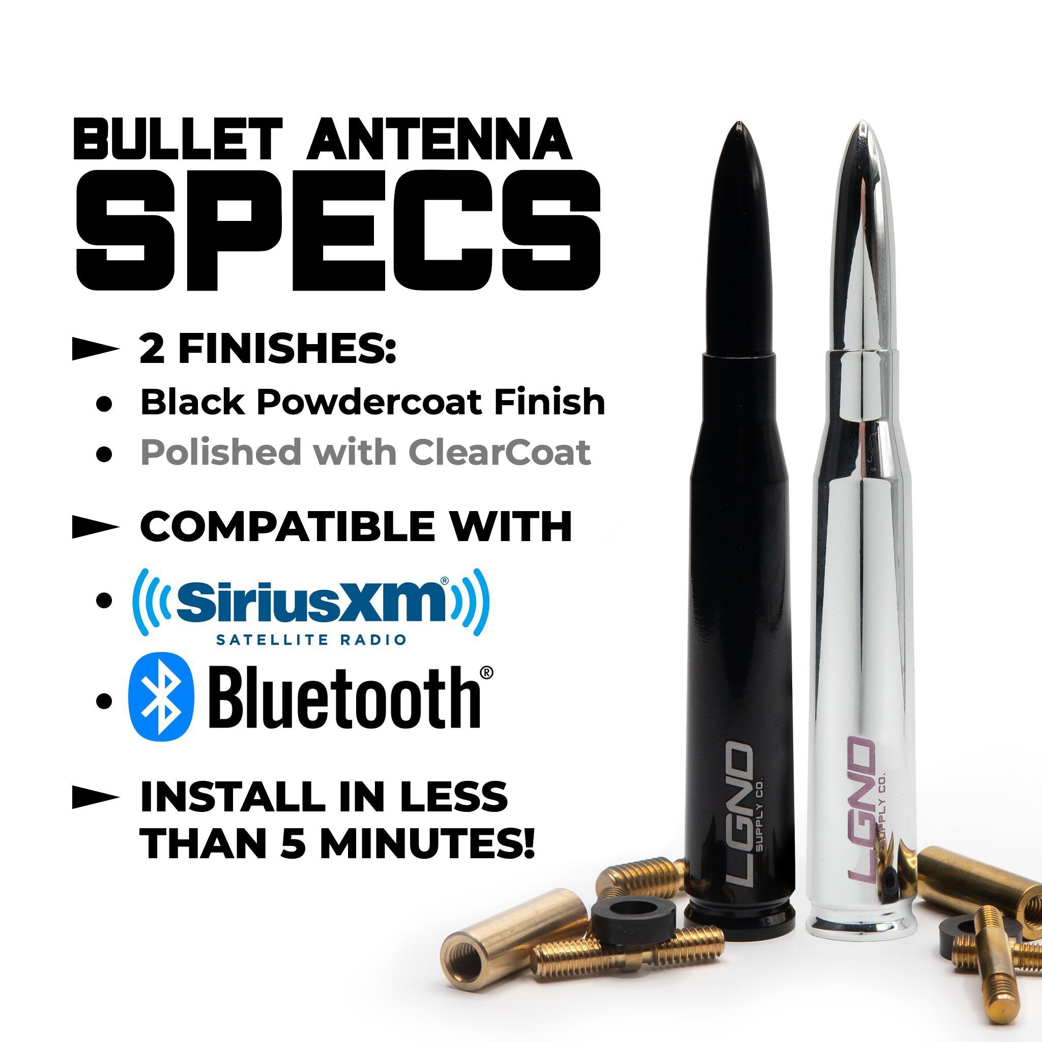 Bullet Antenna - LGND SUPPLY CO product image