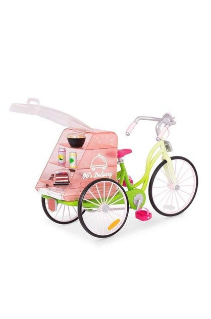 OG | Food Delivery Bicycle for 18" Doll