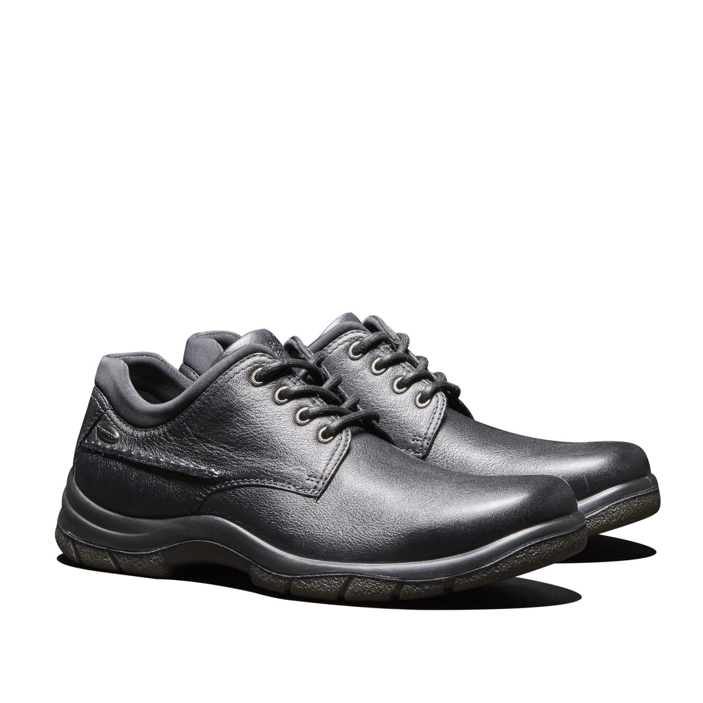 hush puppies black shoe