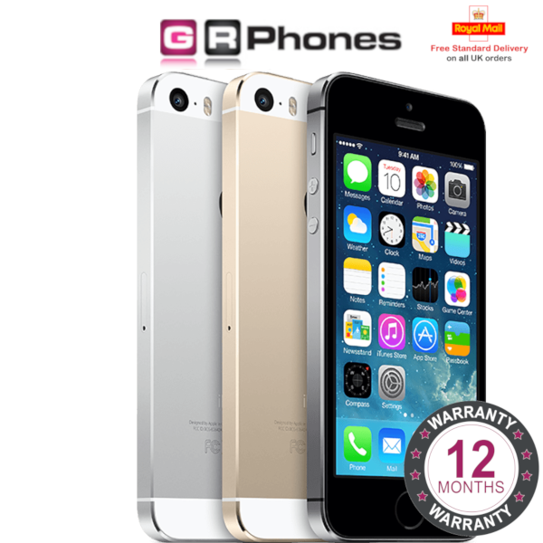 Apple Iphone 5s 16gb 32gb 64gb Unlocked Sim Free White Black