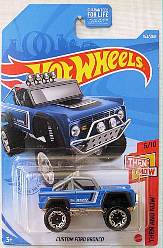 hot wheels then and now 2021 bronco