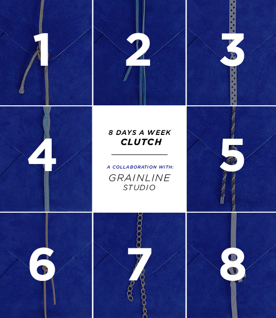 8 Days a Week Clutch for Design Love Fest