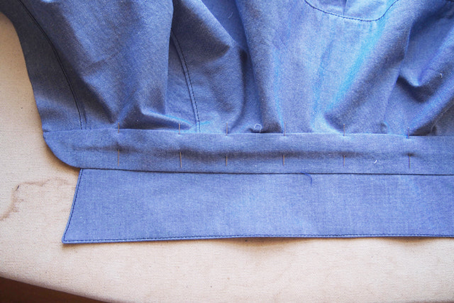 Archer Sew Along: Assembling & Attaching the Collar – Grainline Studio