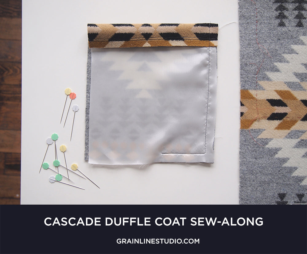 Cascade Sew-Along: Fronts, Backs & Pockets | Grainline Studio