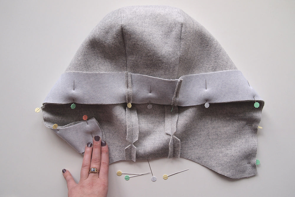Cascade Sew-Along: Coat Hood | Grainline Studio