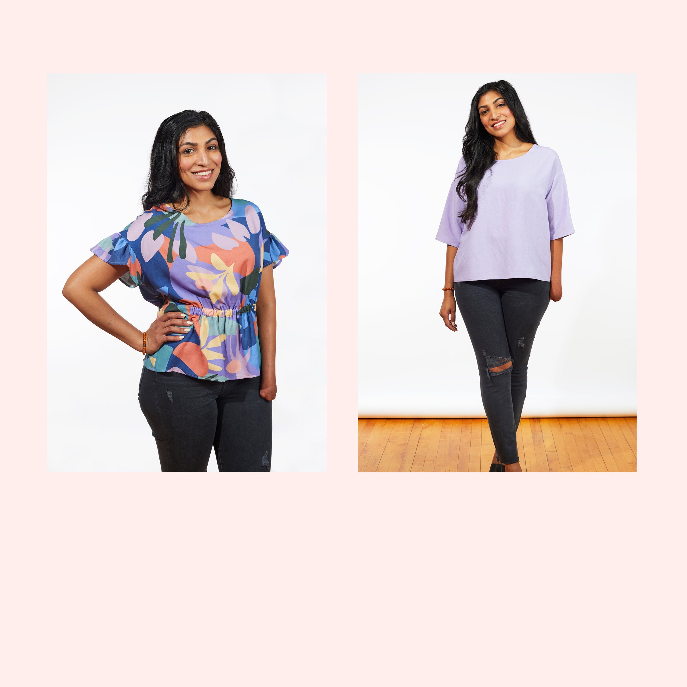 Sewing Pattern for Womens Plus Size Summer Wardrobe Pattern
