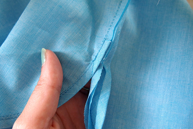 Sewing Tutorial | Lakeside Pajama Shorts Binding – Grainline Studio