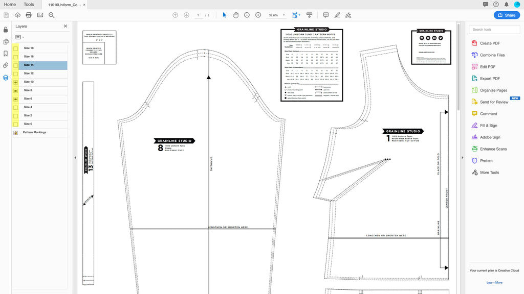 How to Print Copy Shop PDF Patterns | Grainline Studio