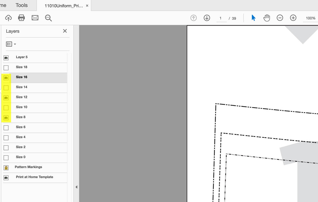 Layered PDF Printing | Grainline Studio