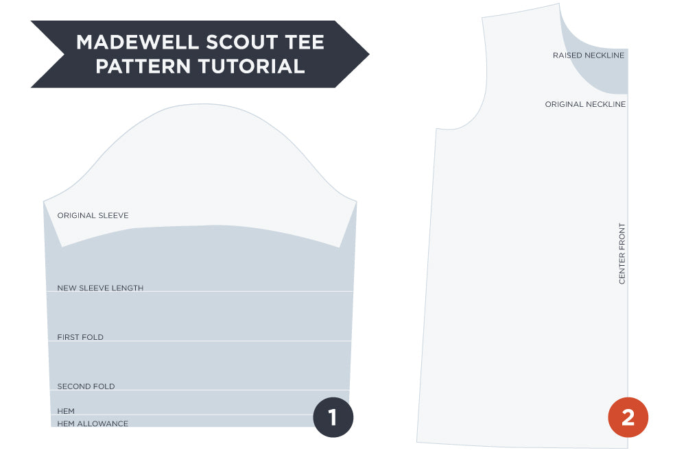 Grainline Studio | Madewell Scout Variation | Pattern Tutorial