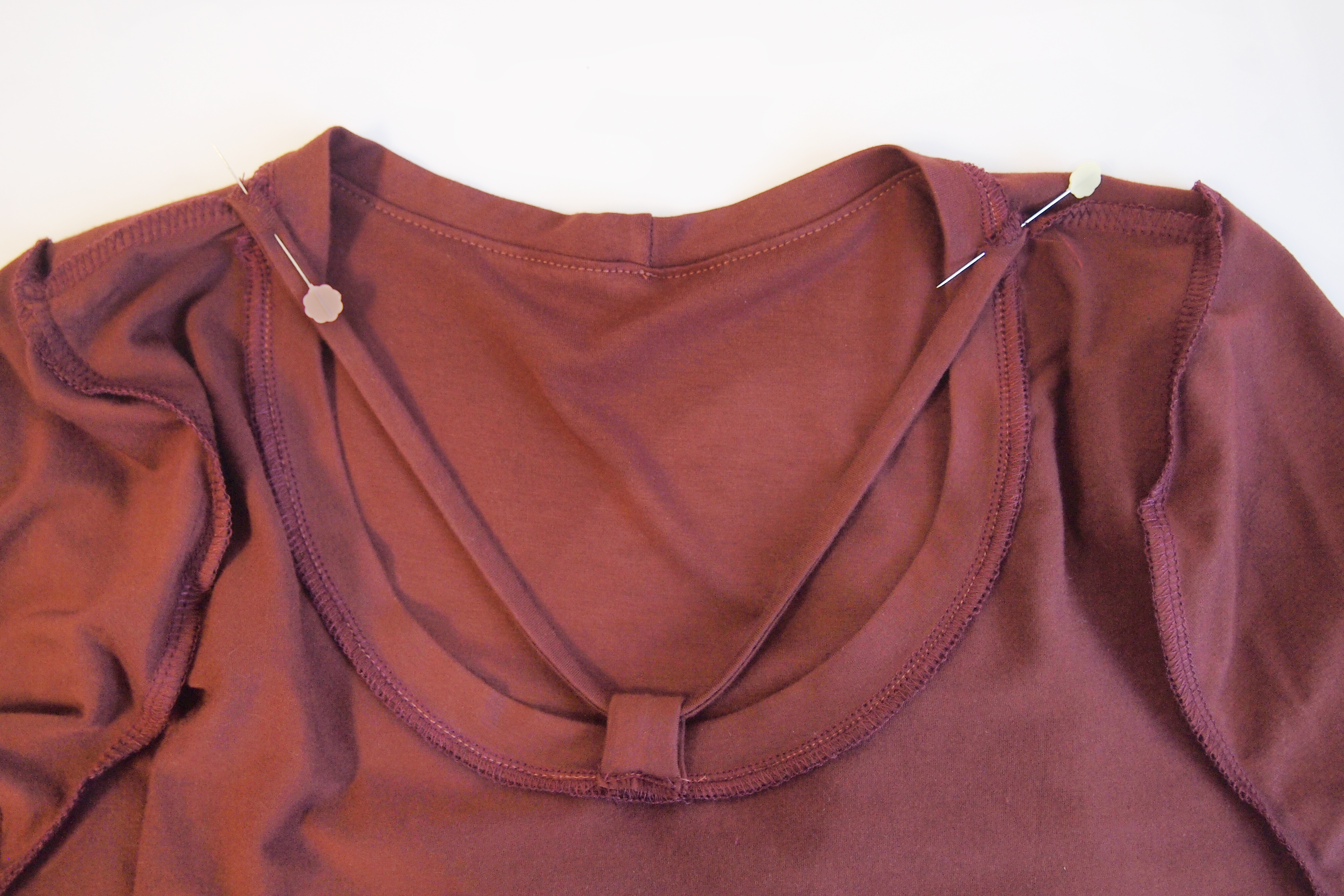 Lark Strap Neckline Detail Variation | Grainline Studio