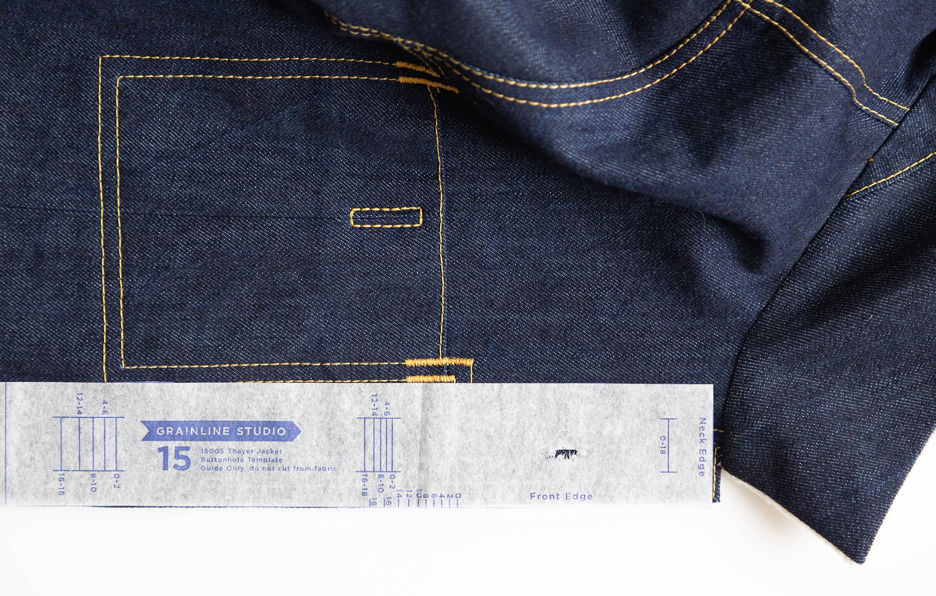 Thayer Sew-Along: Buttons & Buttonholes | Grainline Studio