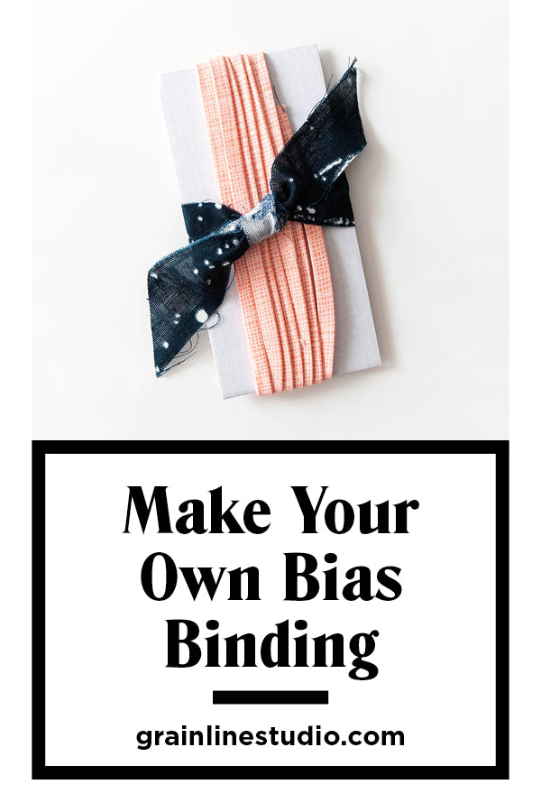 How To: Make Your Own Bias Tape | Grainline Studio