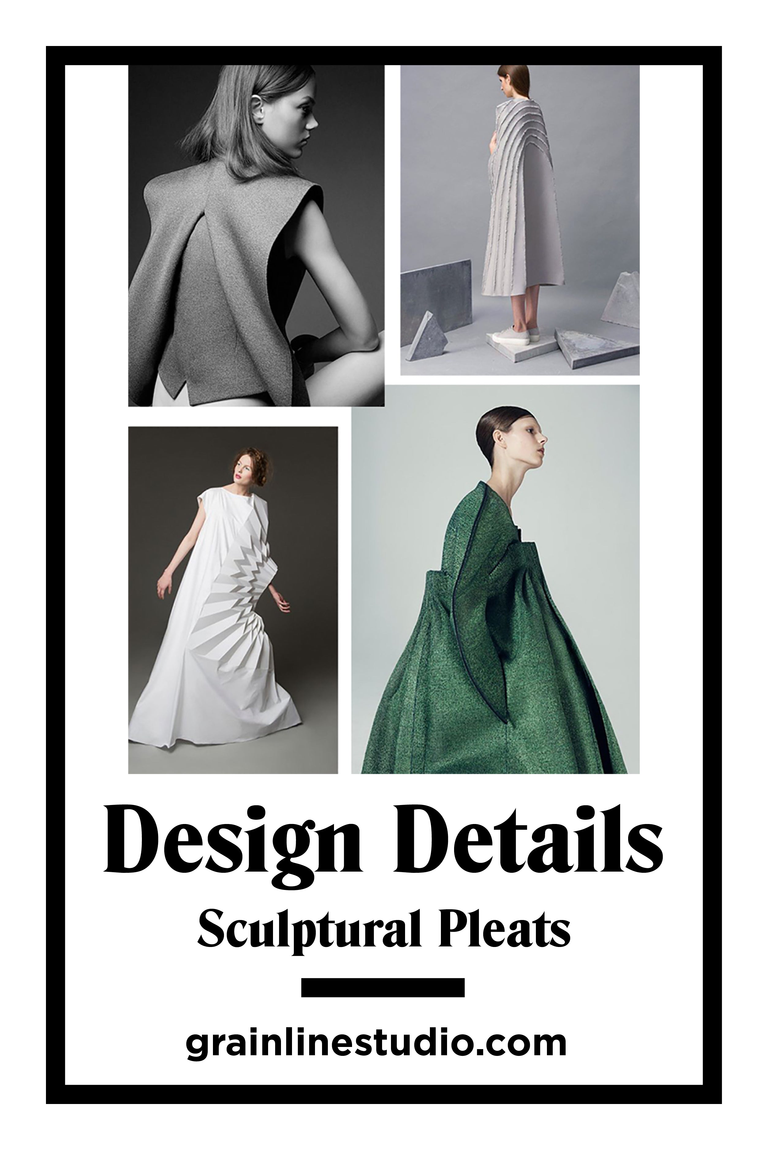 Design Details: Sculptural Pleats | Grainline Studio