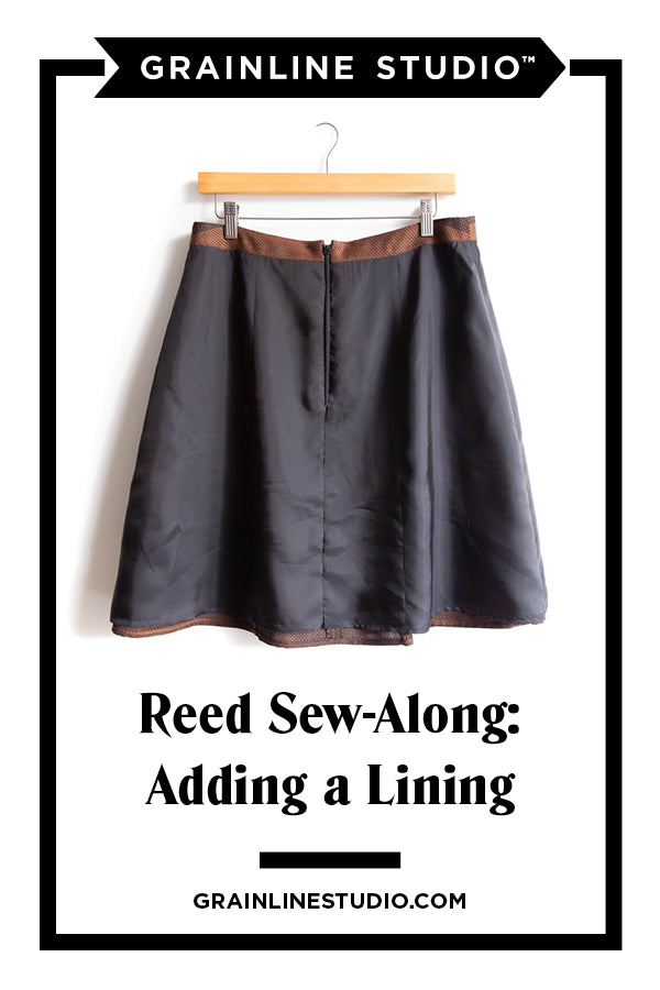 Adding a Lining to the Reed Skirt – Grainline Studio