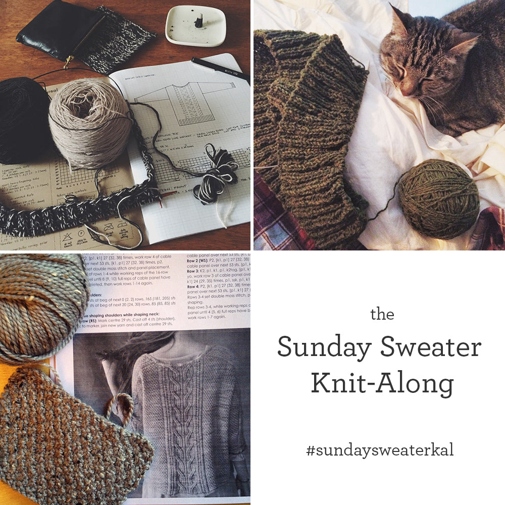 Sunday Sweater KAL |Grainline Studio