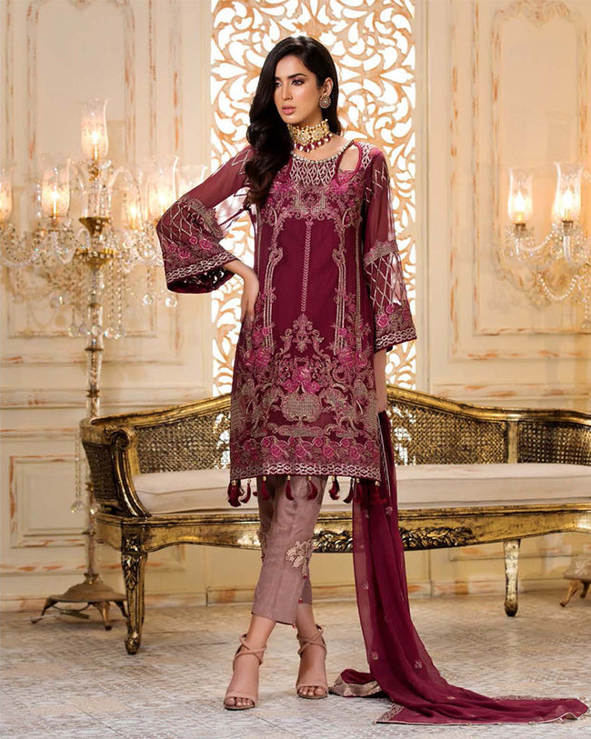 Georgette Semi-Stitched Pakistani Pant Style Suits at Rs 1499 in Surat