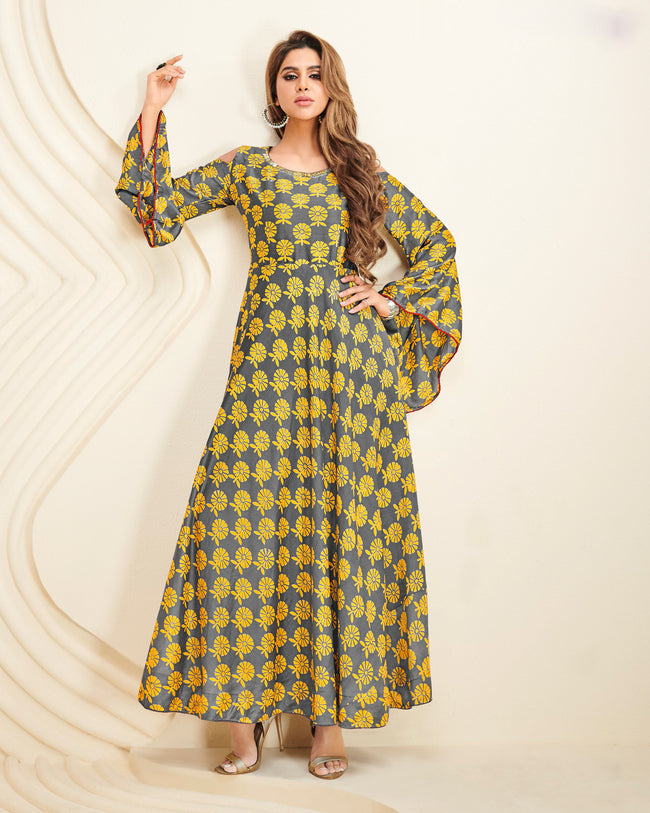 Anarkali Party Wear Kurti 2024