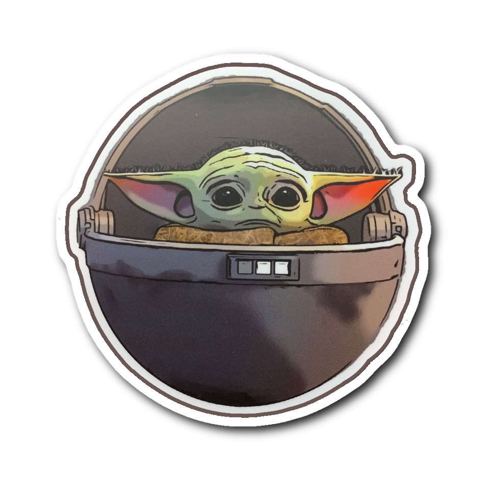 Download NEW! Baby Yoda Sticker Hot - Yeyvibes