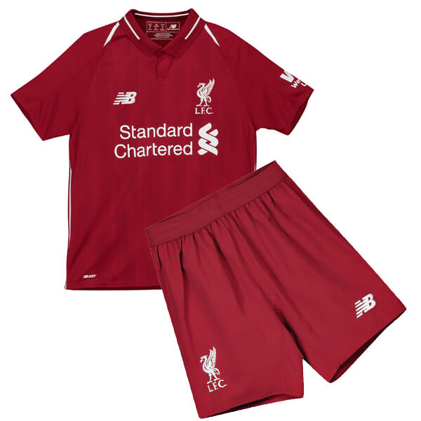 liverpool childs football kit