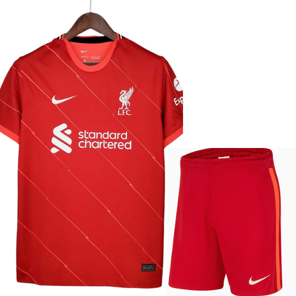 Liverpool Home Full Kit 2021 2022