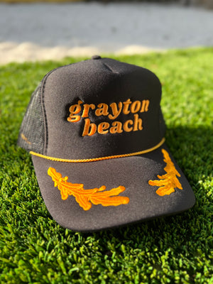 Grayton Beach Trucker Hat - Tribe Kelley Surf Post