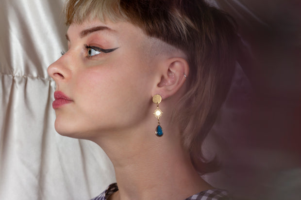 Nouveau pink drop earrings (Limited edition)